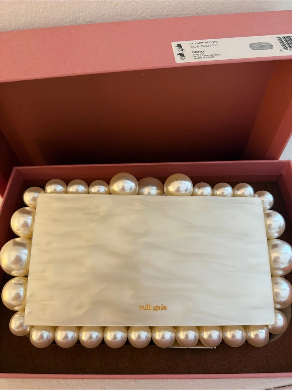 Cult Gaia Ivory Clutch (NWT) - Picture 1 of 13
